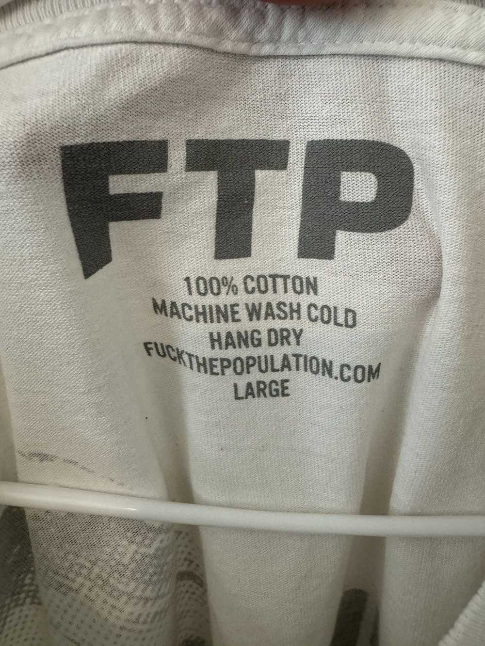 Fuck The Population FTP adult entertainment tee - image 5