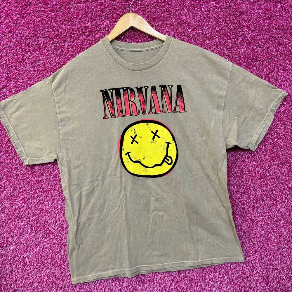 Band Tees × Nirvana × Rock Tees Nirvana Nevermind… - image 3