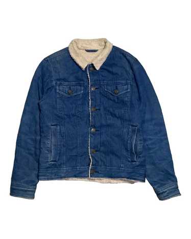 GU × Japanese Brand × Vintage Gu denim jacket - image 1