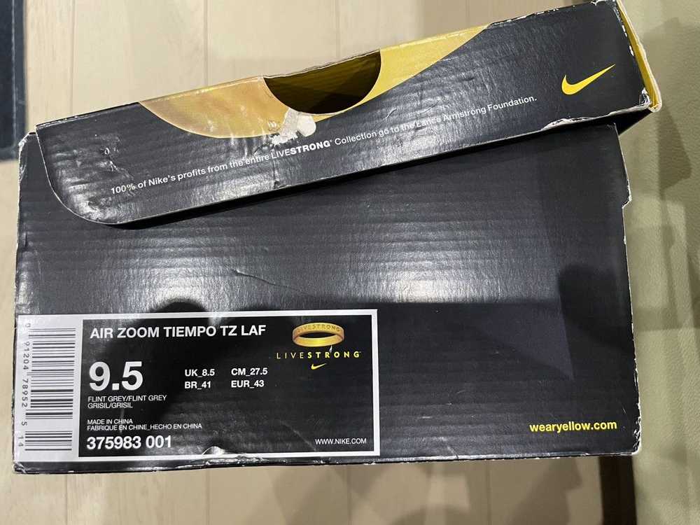 Nike Very RARE Nike Livestrong Air Zoom Tempo - image 4