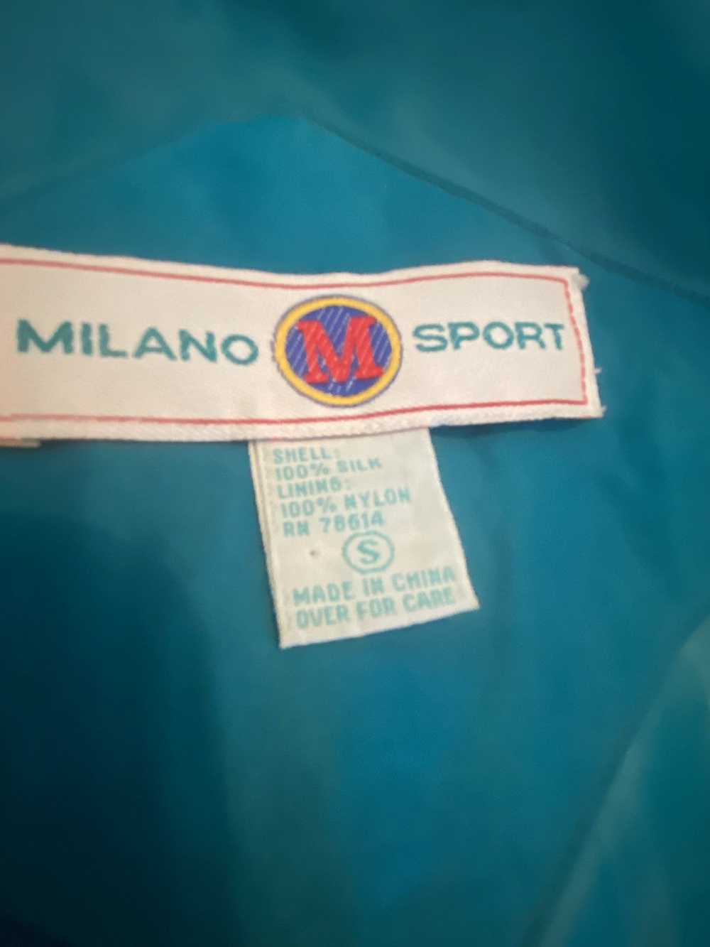 Vintage Vintage Milano Sportswear (silk) Jacket - image 5