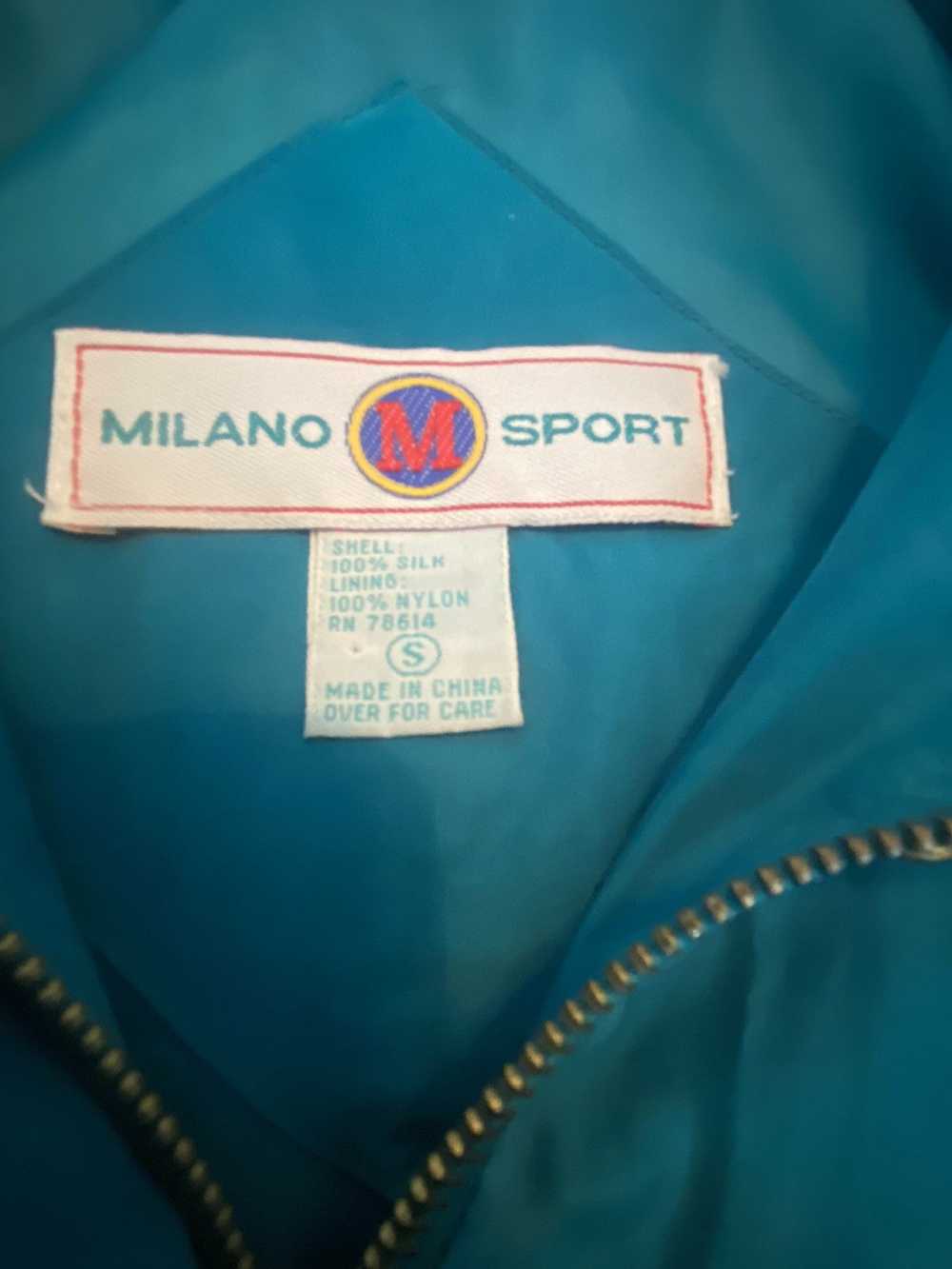 Vintage Vintage Milano Sportswear (silk) Jacket - image 8