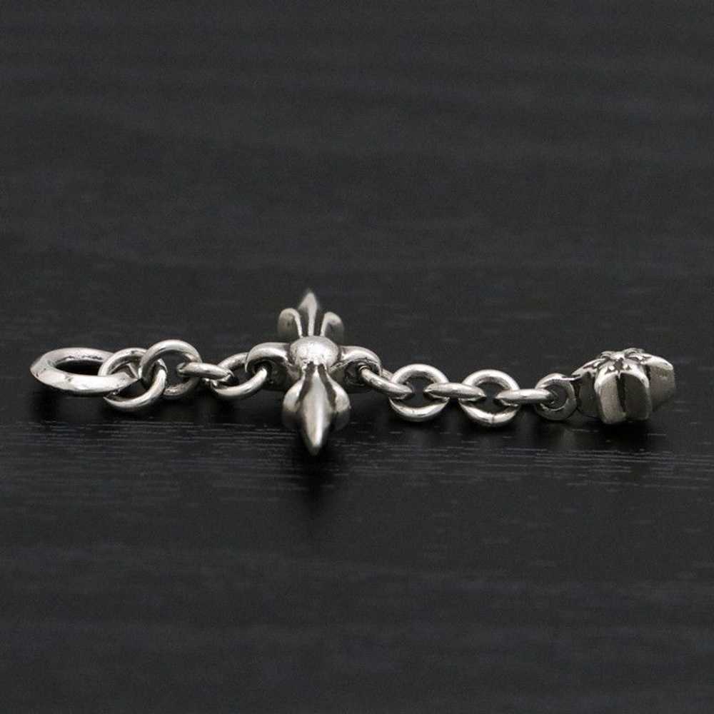 Chrome Hearts Chrome Hearts Rollie Cross Charm Pe… - image 4