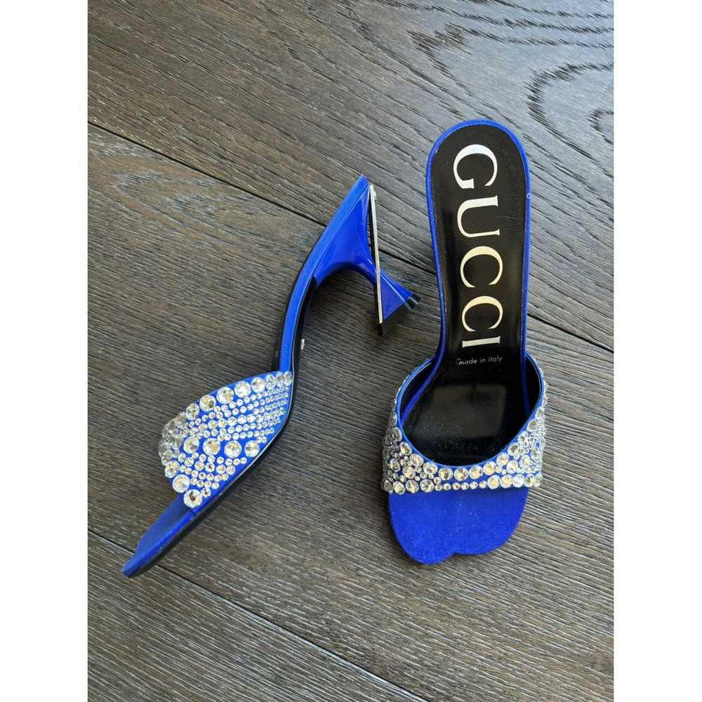 Gucci Leather sandal - image 2