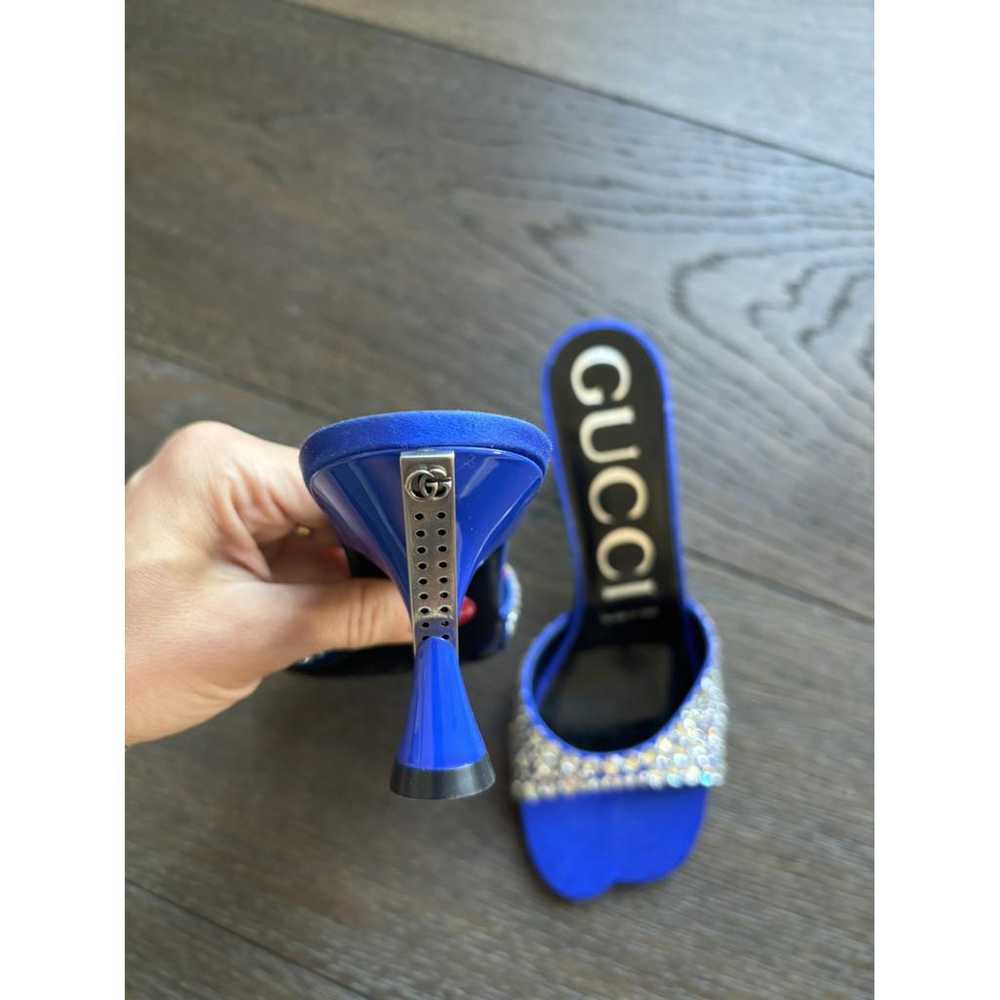 Gucci Leather sandal - image 3