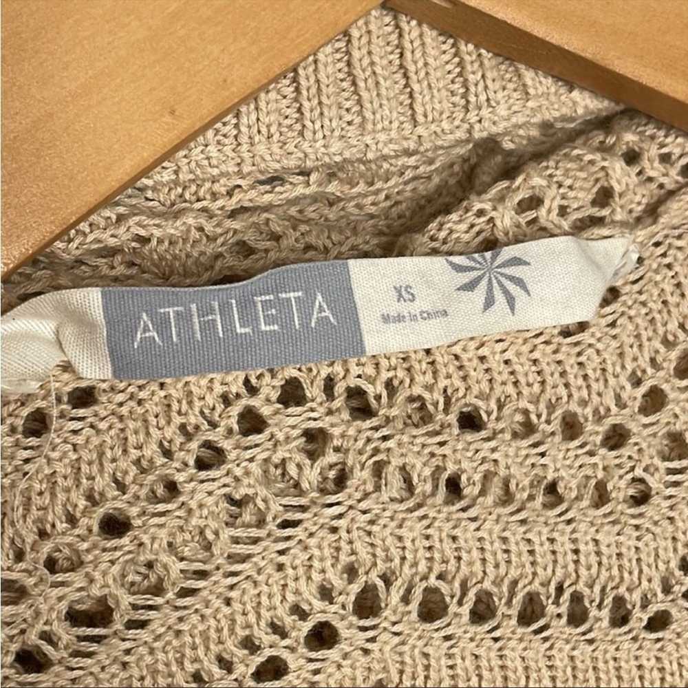 Athleta Athleta Knit Zip Up Hooded Sweater - image 4