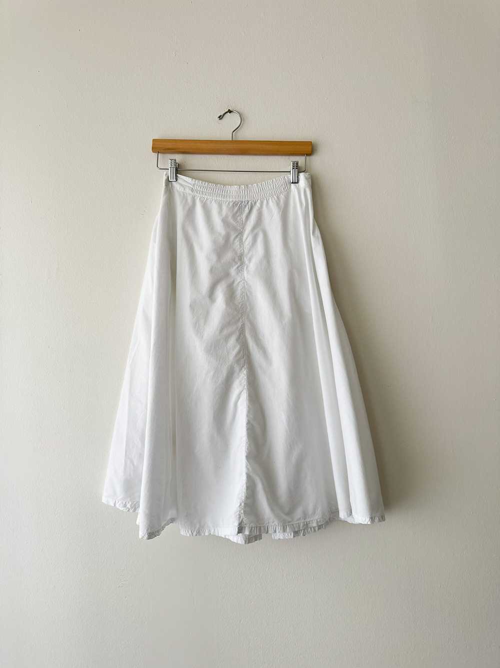 Embroidered Cotton Skirt - image 5