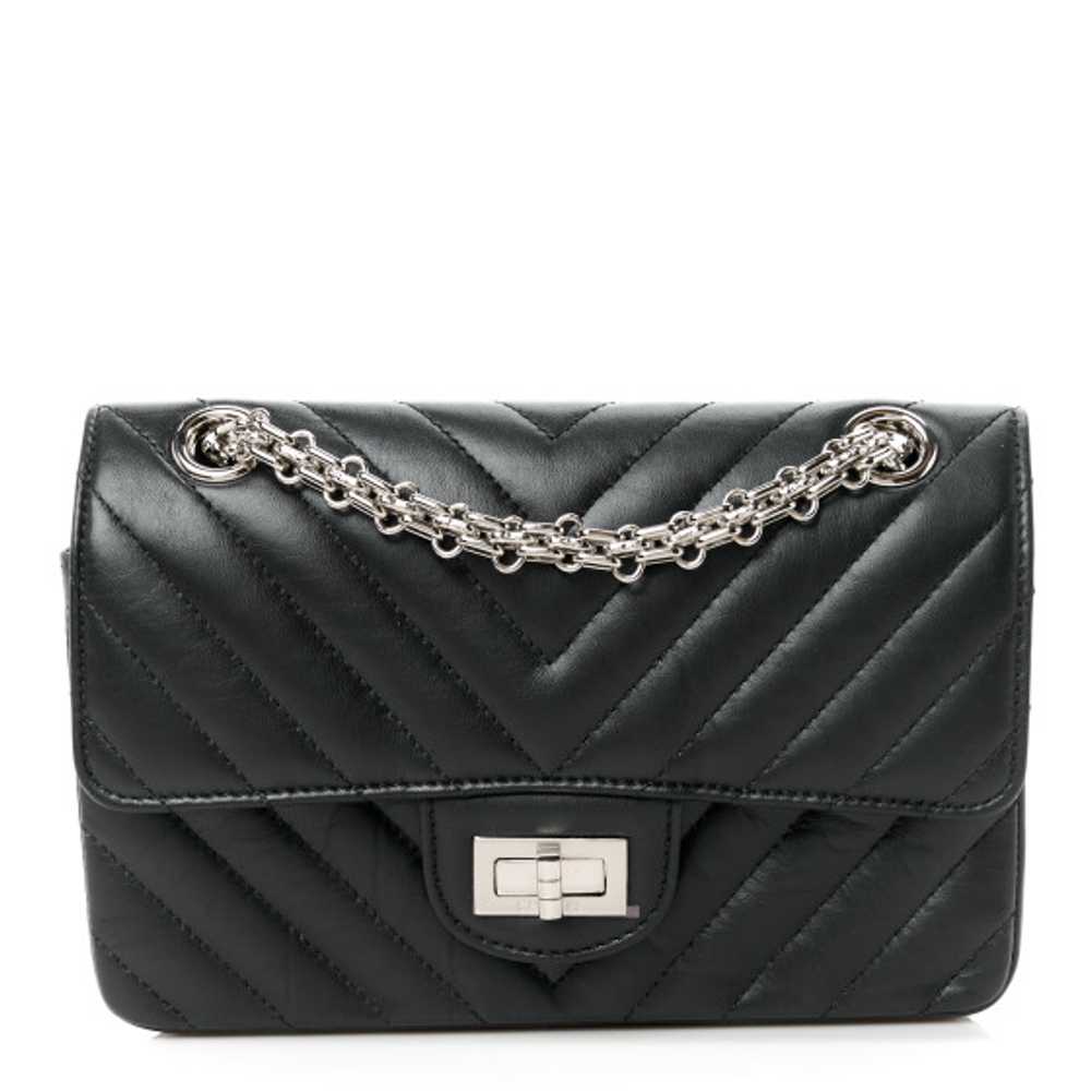 CHANEL Aged Calfskin Chevron Quilted 2.55 Reissue… - image 1