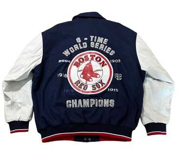 Vintage Y2K Red Sox World Series Bomber Jacket - image 1