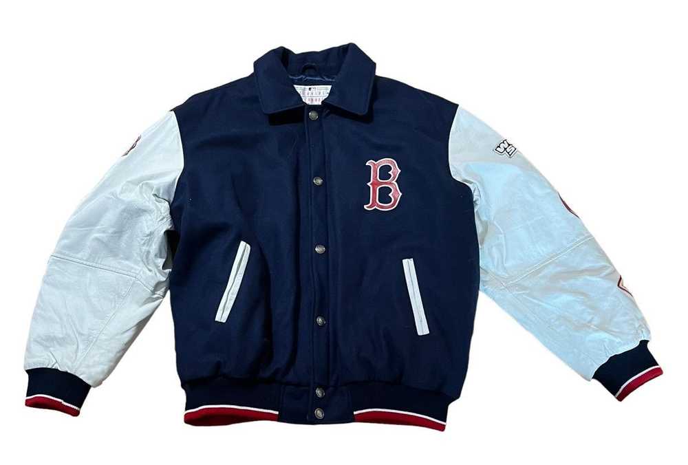 Vintage Y2K Red Sox World Series Bomber Jacket - image 2