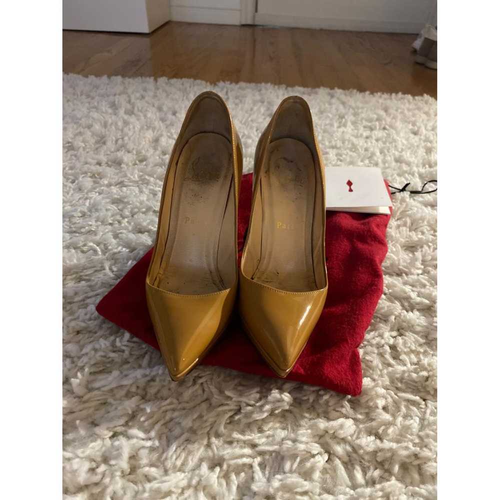 Christian Louboutin Pigalle Plato patent leather … - image 3