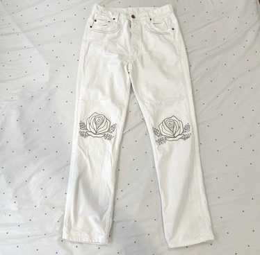 Bliss And Mischief Song of The West Jeans White (… - image 1