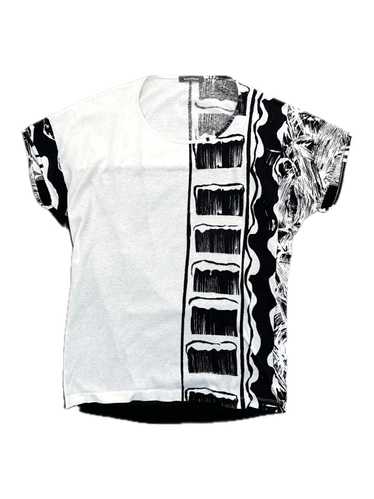 1980s Issey Miyake Printed Tee - image 1