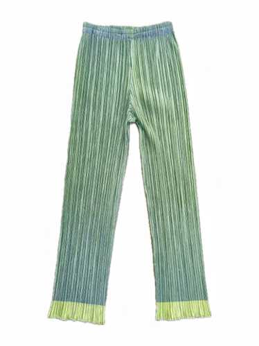 1990s Pleats Please Plissé Iridescent Mermaid Pant