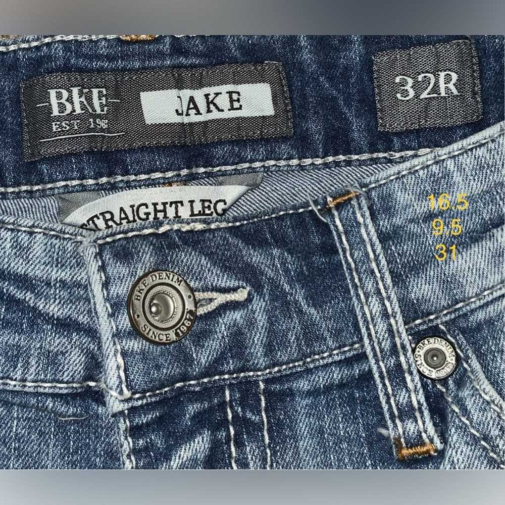 Bke 2056. BKE Denim Jake Straight Leg 32R - image 3