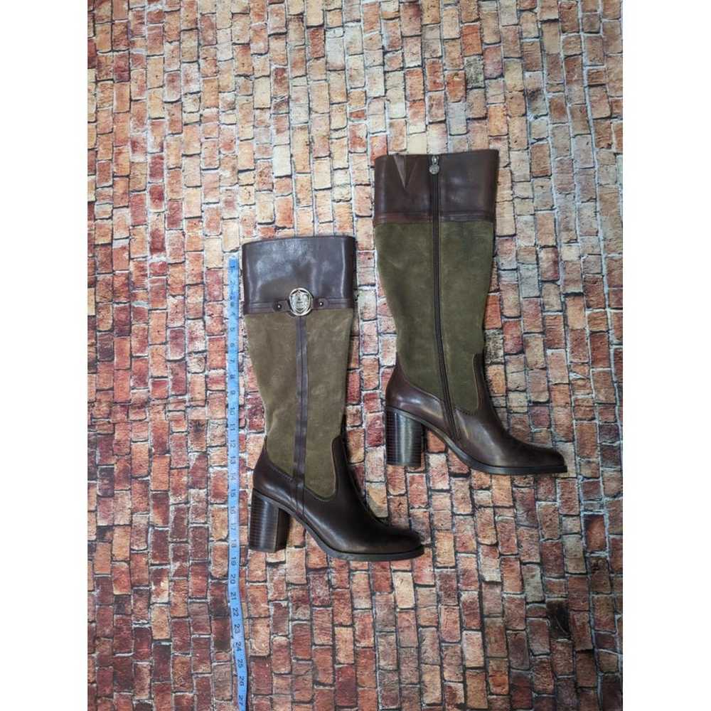 Etienne Aigner Leather riding boots - image 4