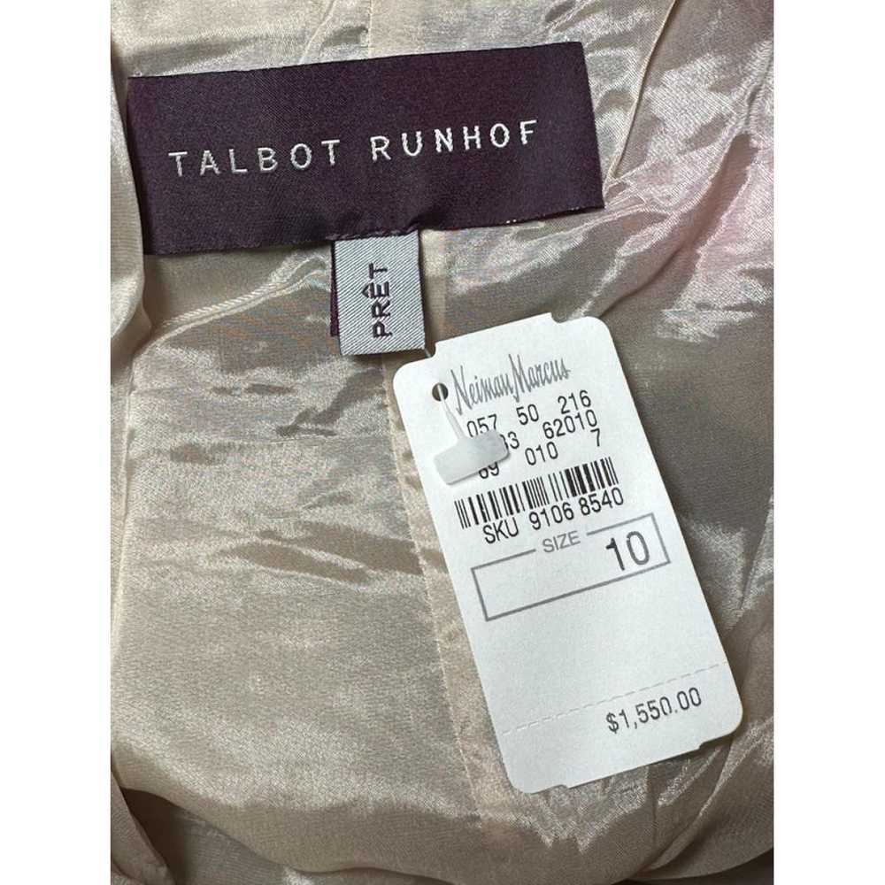 Talbot Runhof Silk mid-length dress - image 4