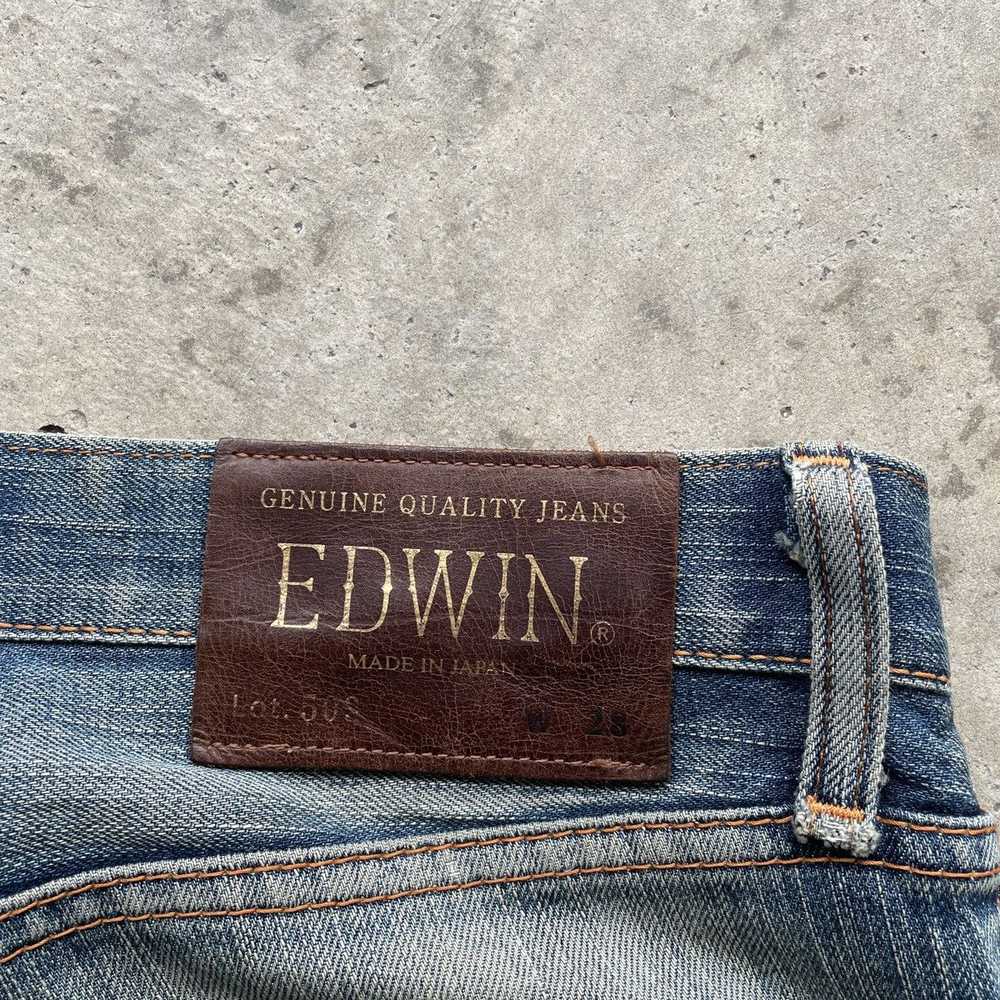 Distressed Denim × Edwin × Jean Vintage Edwin Mad… - image 9