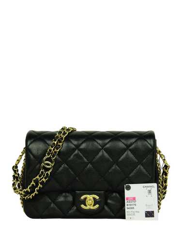 Chanel NEW 23C Black Caviar CC Coco You Flap Bag