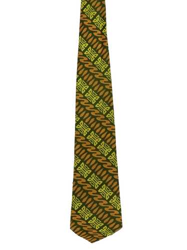 1970's Foreman and Clark Mens Wide Disco Necktie