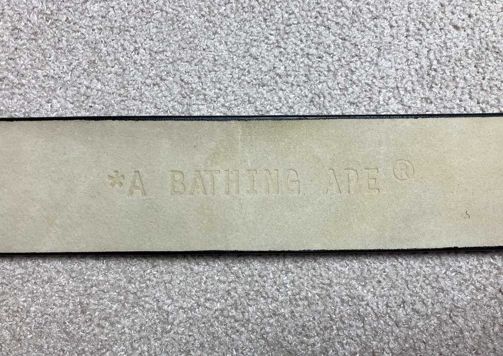 Bape Bapesta Leather Belt - image 7