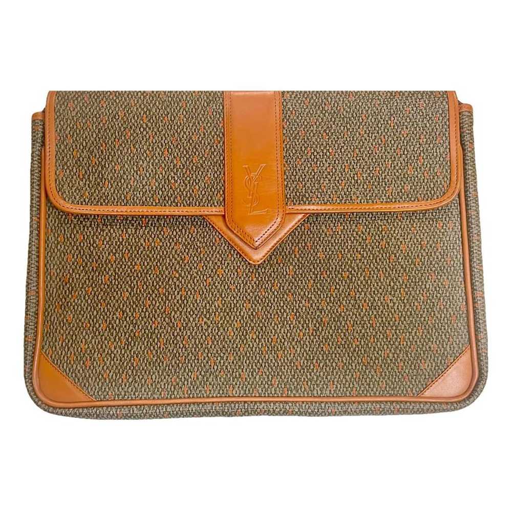 Yves Saint Laurent Leather clutch bag - image 1