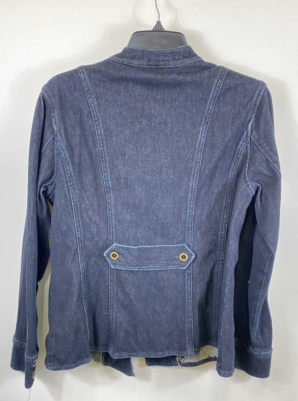 NWT Coldwater Creek Womens Blue Asymmetrical Doub… - image 2