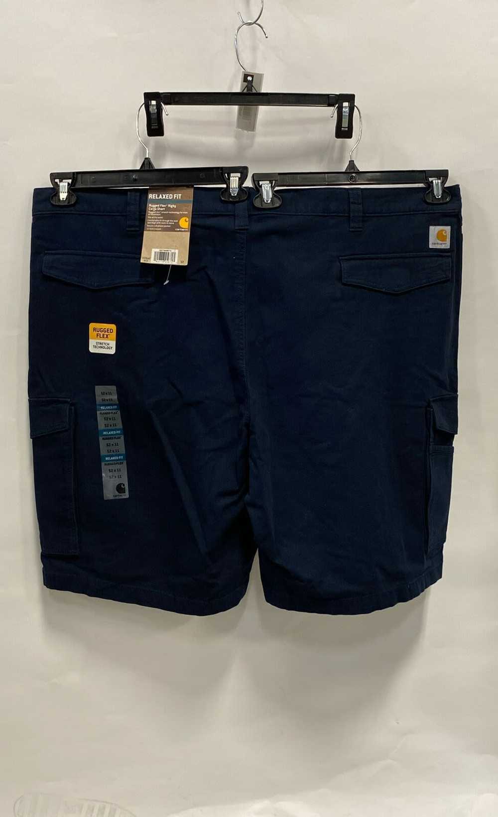 NWT Carhartt Mens Navy Twill Relaxed Fit Rugged F… - image 2