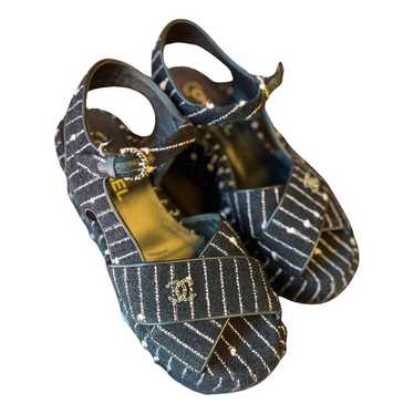 Chanel Dad Sandals tweed sandal - image 1