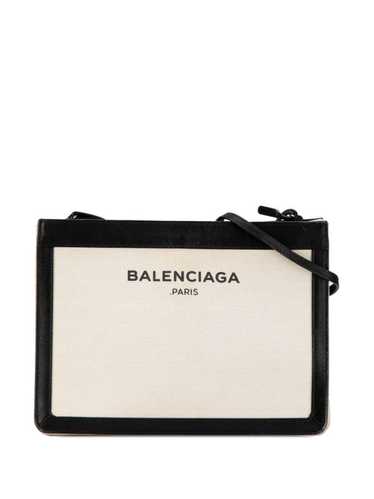 Balenciaga Pre-Owned 21th Century Navy Pochette cr