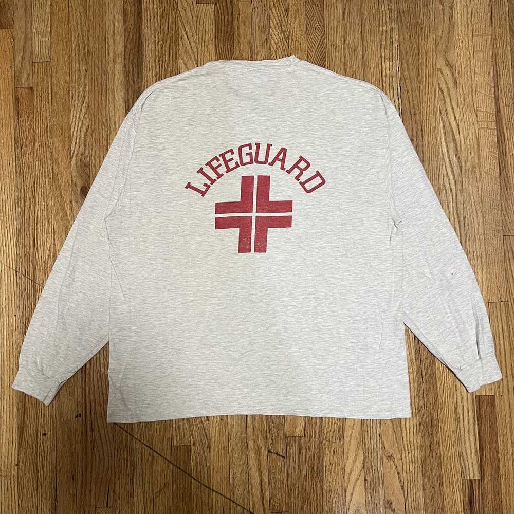 Vintage Vintage Life Guard Long Sleeve Shirt - image 2