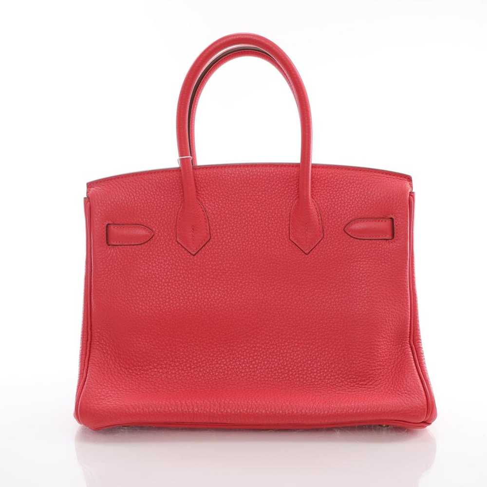 Hermès Birkin 30 leather handbag - image 9