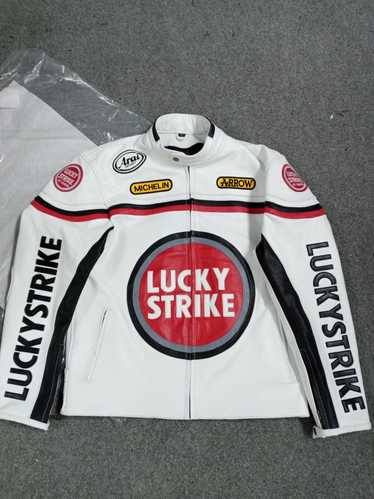 Marlboro Lucky Strike Leather Racing Jacket