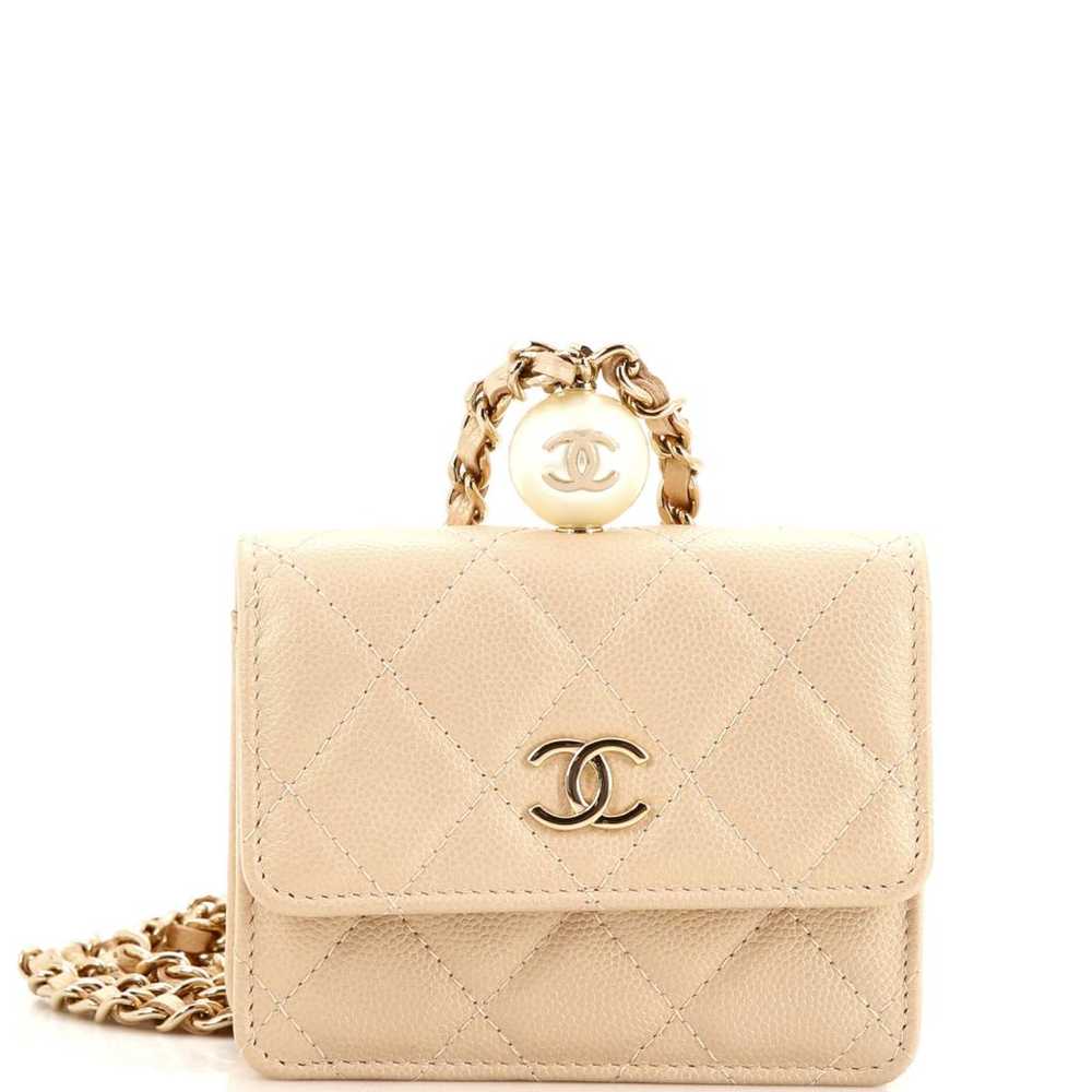 Chanel Leather clutch bag - image 1