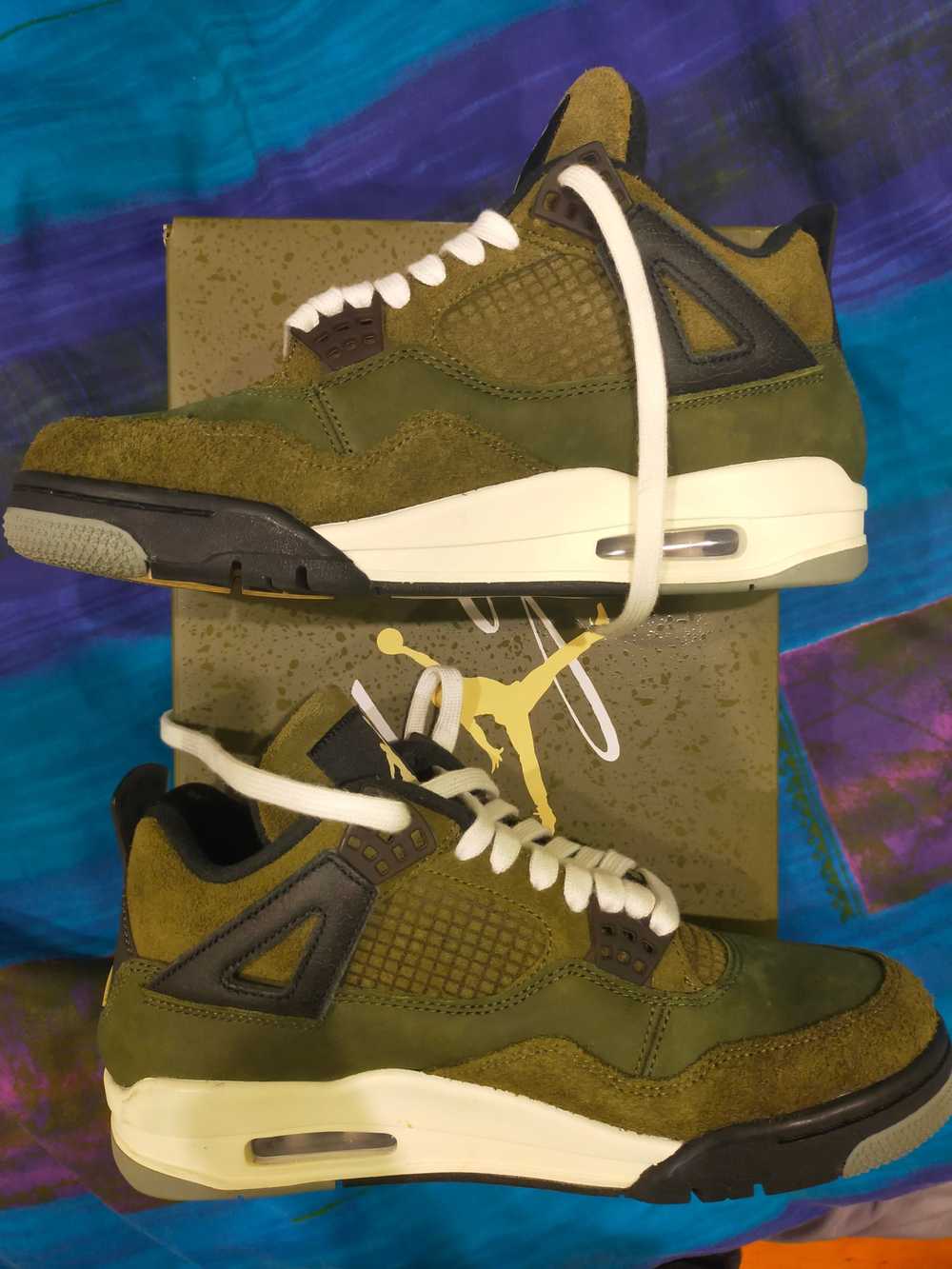 Jordan Brand × Nike × Rare Jordan 4 Olive Nike ai… - image 5