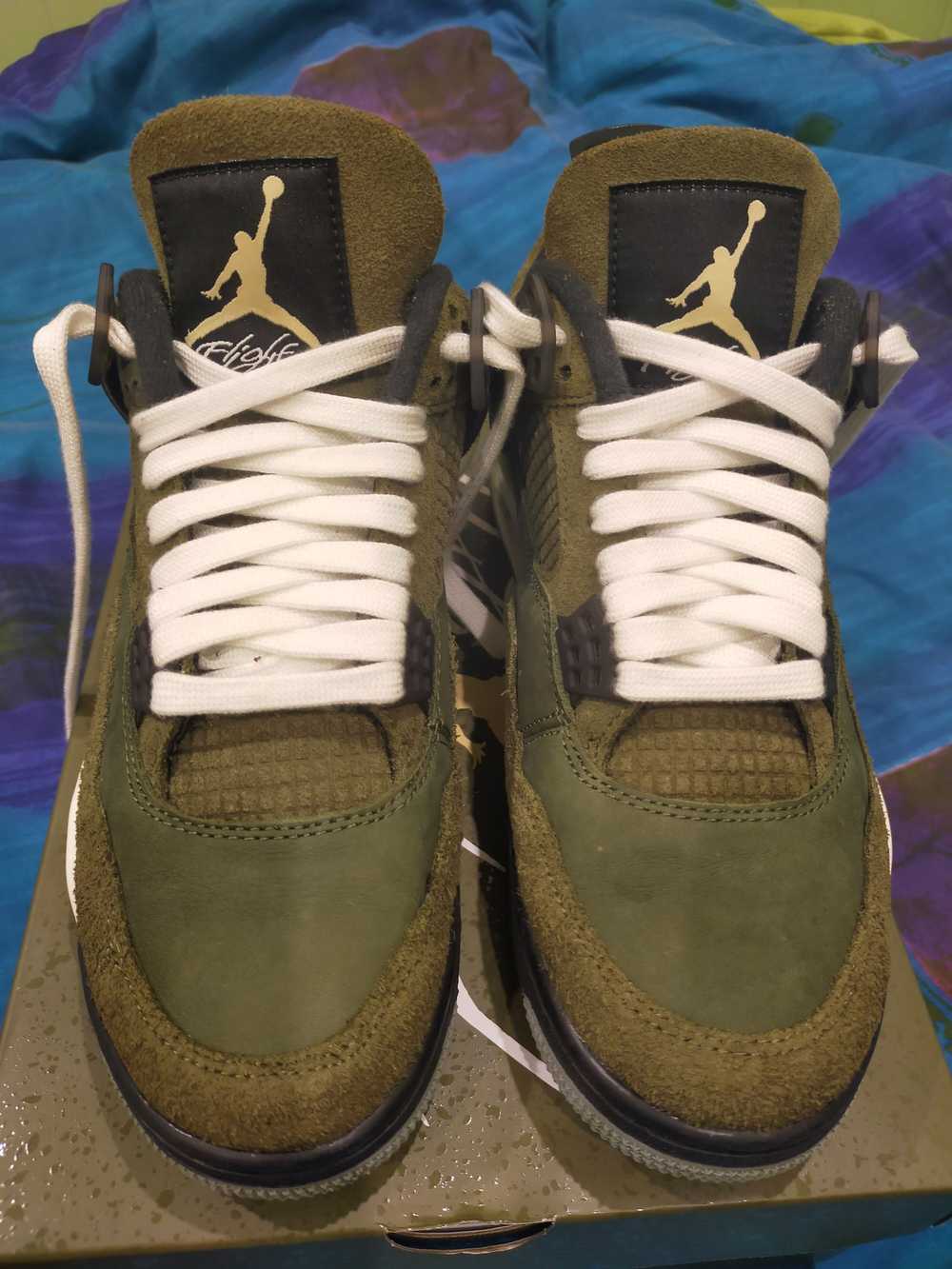 Jordan Brand × Nike × Rare Jordan 4 Olive Nike ai… - image 9