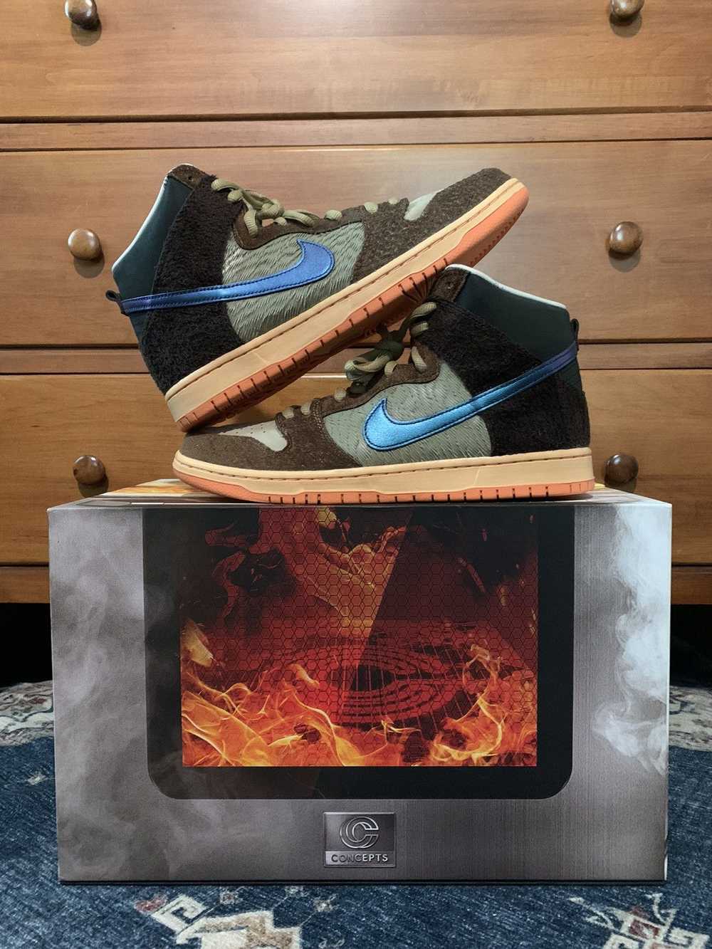 Nike 2020 Nike SB Dunk High Turdunken Special Box - image 4