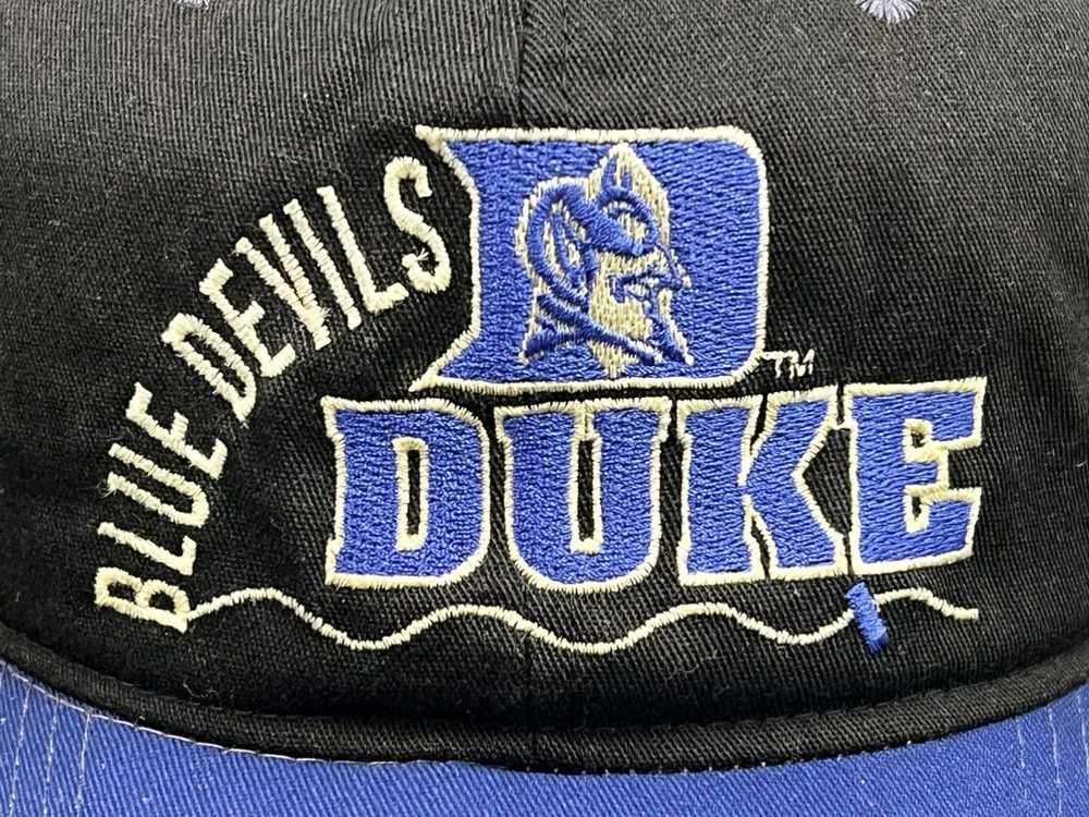 Ncaa × Rare × Vintage 90s Duke Blue Devils Hat - image 2