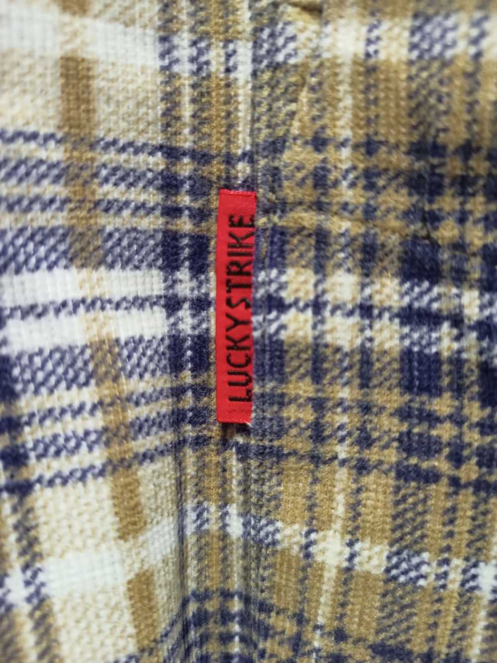 Flannel × Japanese Brand × Vintage Vintage LUCKY … - image 12