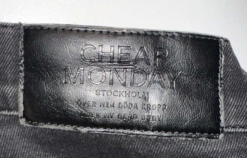 Cheap Monday × Streetwear In Law Deep Black Widel… - image 4