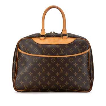 Brown Louis Vuitton Monogram Deauville Handbag