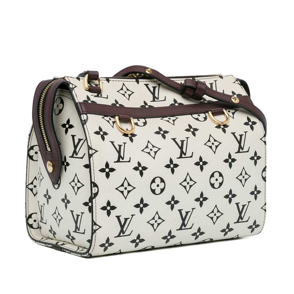 White Louis Vuitton Monogram Speedy Amazon PM Cro… - image 2