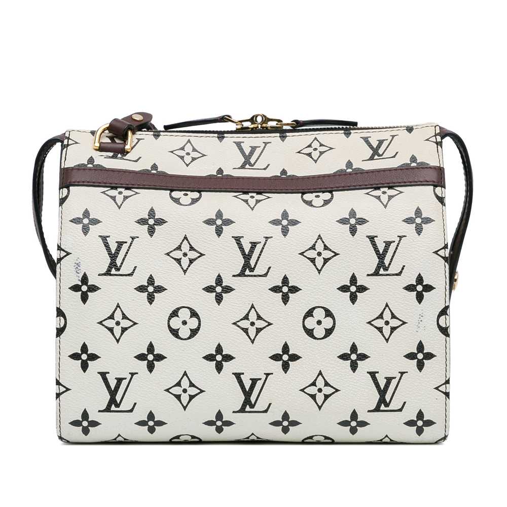 White Louis Vuitton Monogram Speedy Amazon PM Cro… - image 3