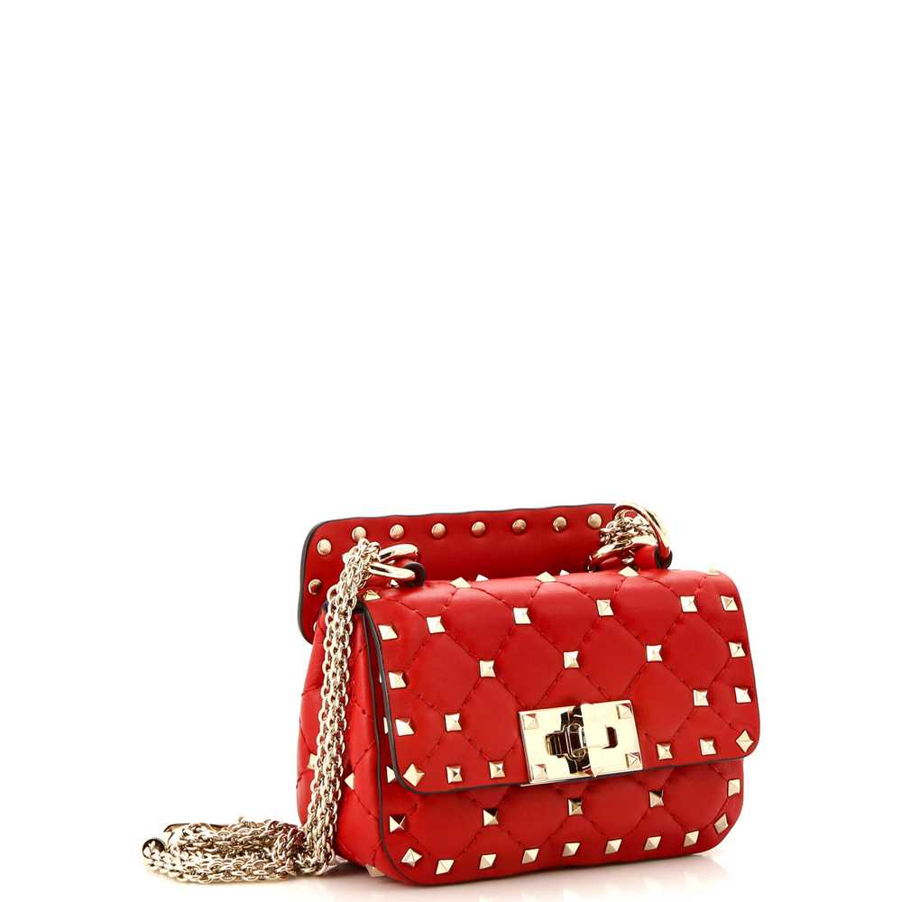 VALENTINO GARAVANI Rockstud Spike Flap Bag Quilte… - image 2