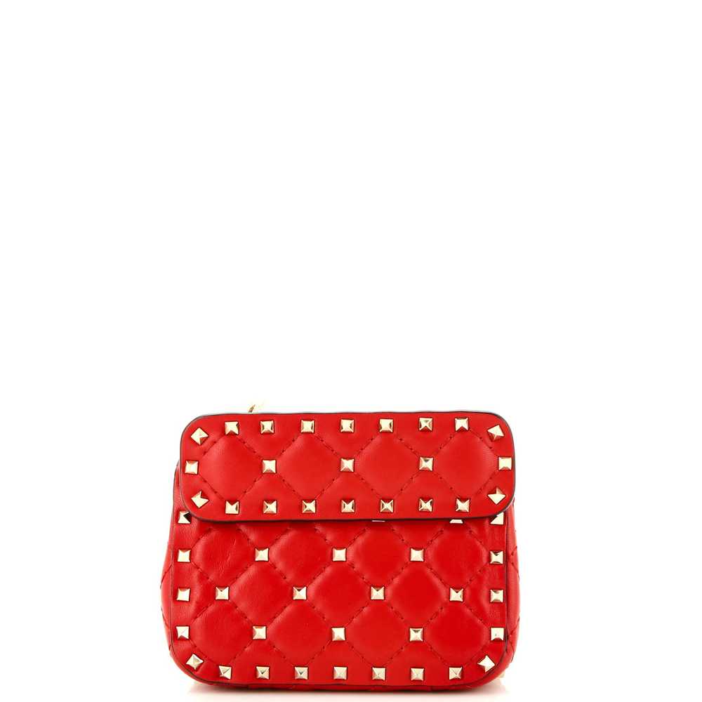 VALENTINO GARAVANI Rockstud Spike Flap Bag Quilte… - image 3