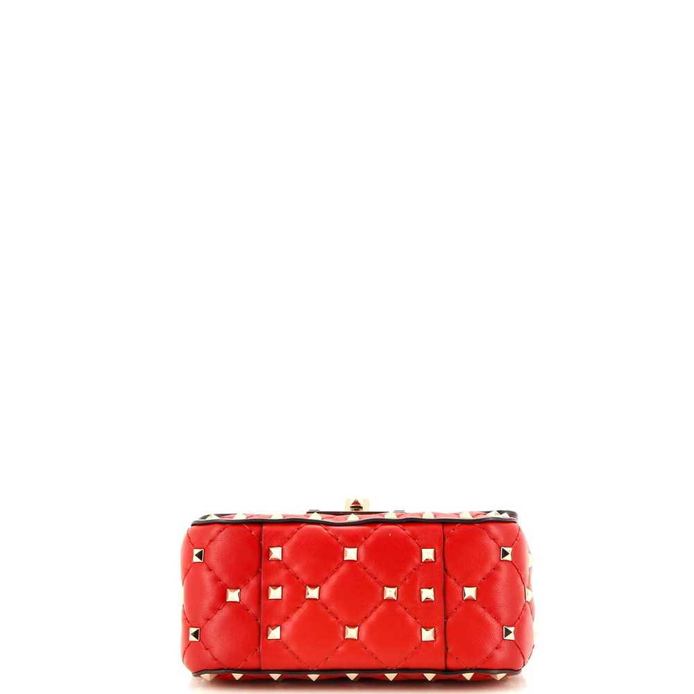 VALENTINO GARAVANI Rockstud Spike Flap Bag Quilte… - image 4