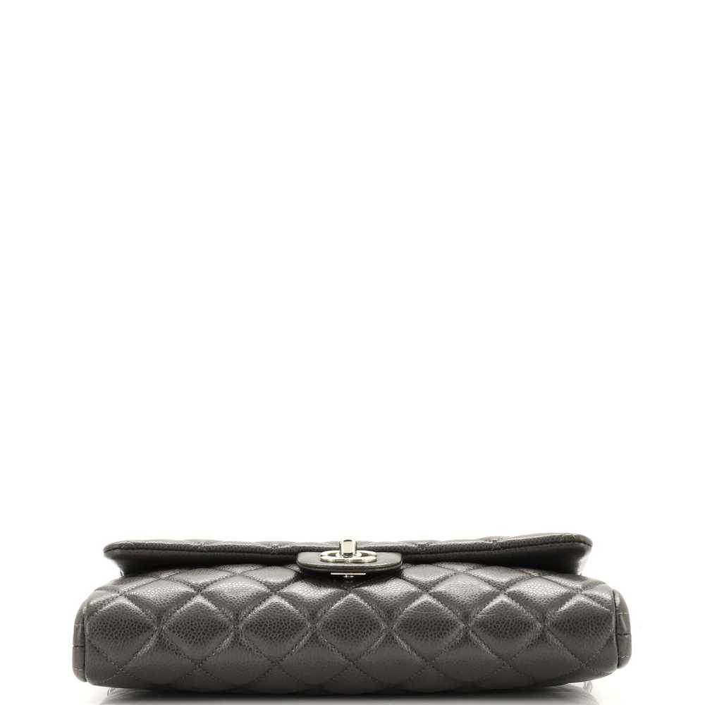 CHANEL Clutch with Chain Quilted Caviar - image 4