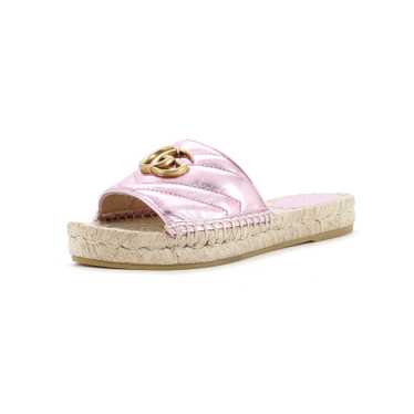 GUCCI Women's GG Marmont Espadrilles Slide Sandal… - image 1