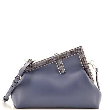 FENDI First Bag Leather with Python Small - image 1