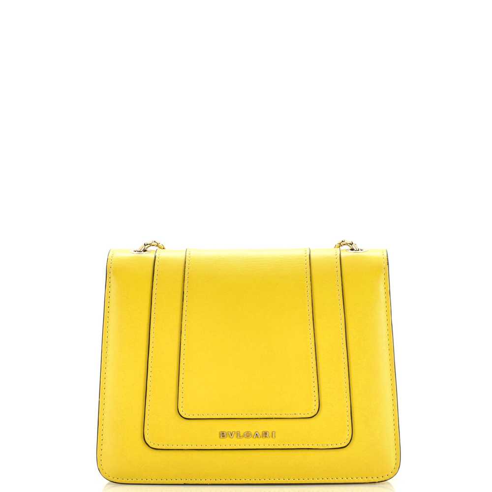 BVLGARI Serpenti Forever Square Shoulder Bag Leat… - image 3